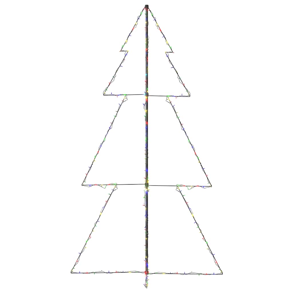 Christmas Cone Tree 300 LEDs Indoor and Outdoor 120x220 cm